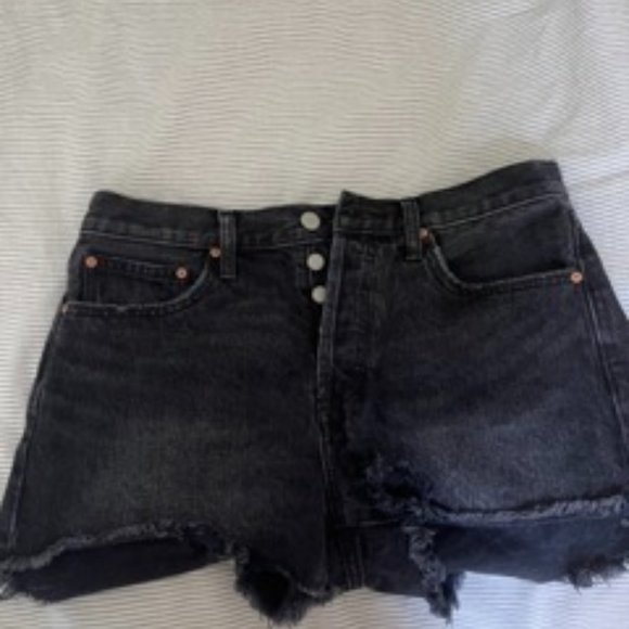 Denim Forum Ex Boyfriend Shorts - Picture 1 of 3